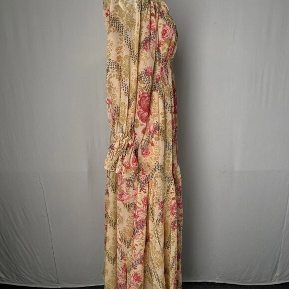 Free People “Lena” Floral V-Neck Midi Dress – Size XS (NWT) - Picture 7 of 11